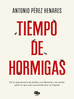 cover image of Tiempo de hormigas